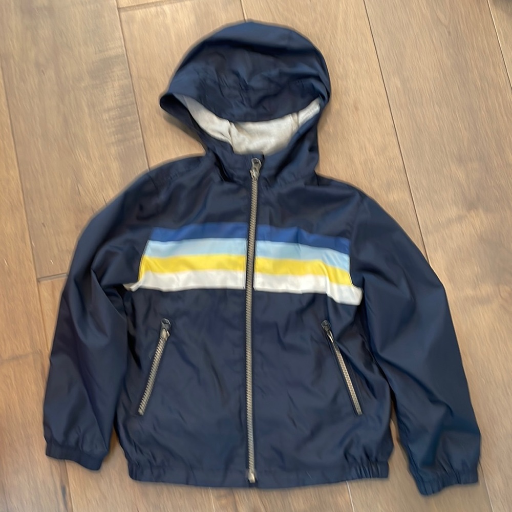 Gap kids boys jersey lined windbreaker/raincoat XS